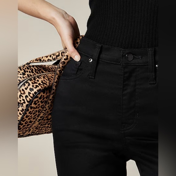 J. Crew Women’s Curvy Slim Jean In 2003 Super-Stretch CD132 Size 25 In Black NWT - Picture 3 of 6